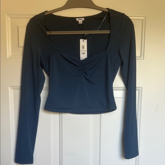 Garage Blue Long Sleeve Top - Picture 4 of 6